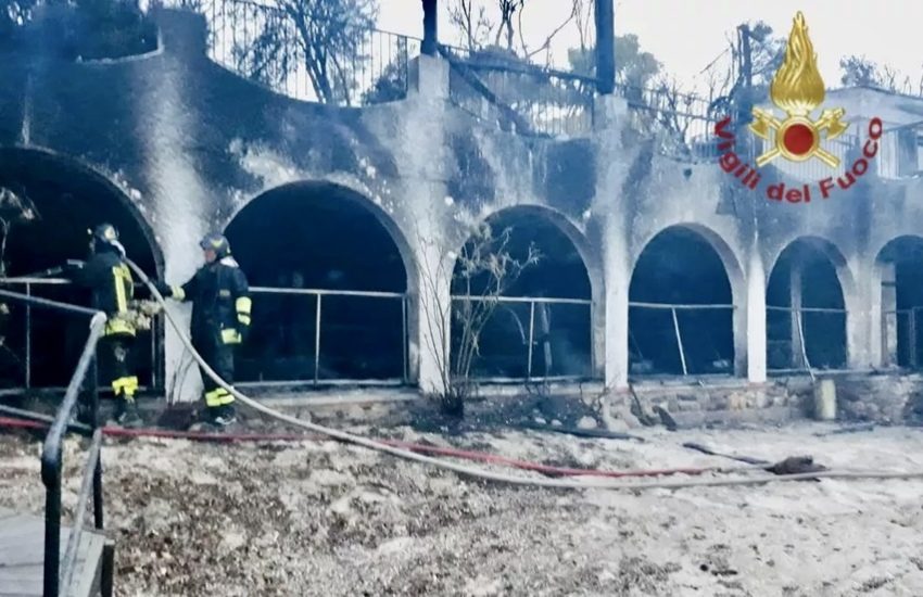 Incendio distrugge resort del reality Temptation island