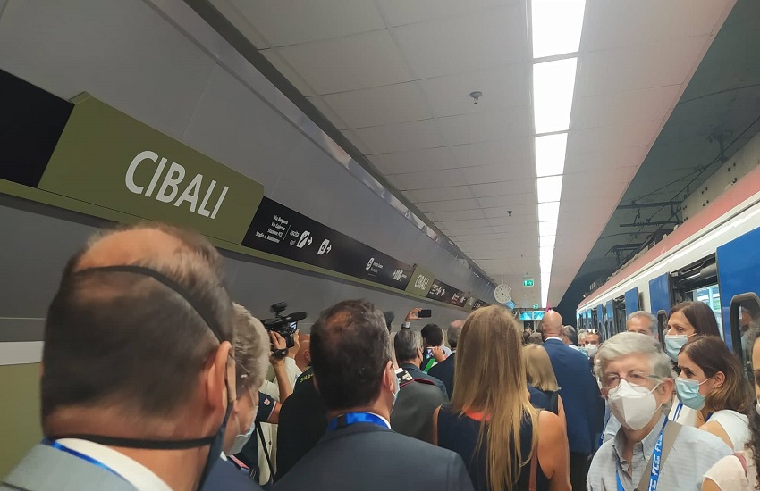 Dopo quattro anni Catania vede l’apertura della stazione metro Cibali – VIDEO