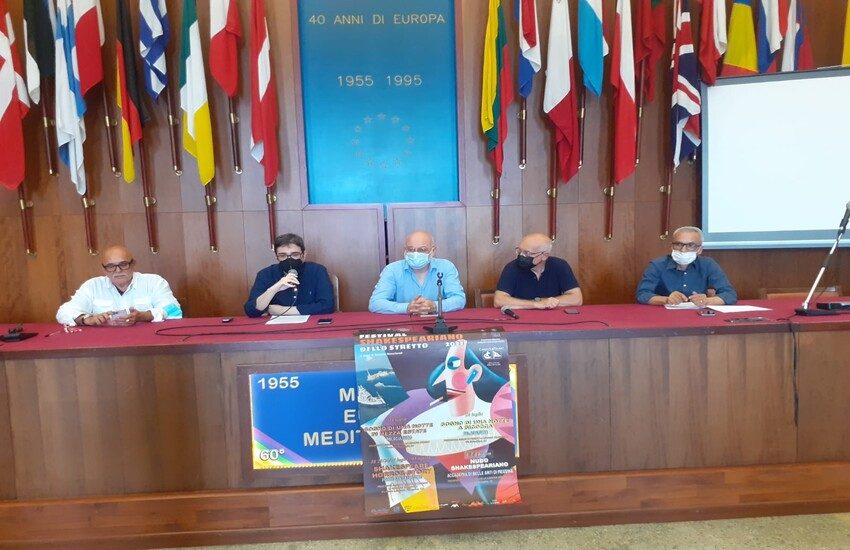 Presentato il Festival Shakespeariano dello Stretto, a Messina dal 18 luglio all’8 agosto