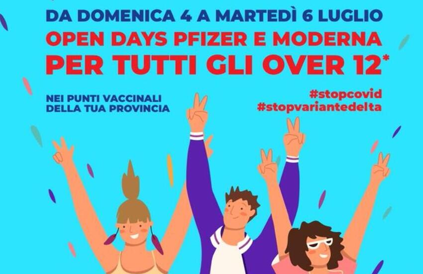 Catania, vaccini, da domani a martedì 6 luglio “Open Days” per tutta la popolazione dai 12 anni in su