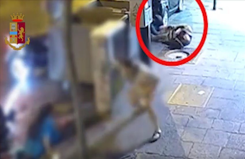 Agente di Secondigliano ferito durante i festeggiamenti per la vittoria dell’Italia, la Polizia diffonde il video choc che incastra i rapinatori