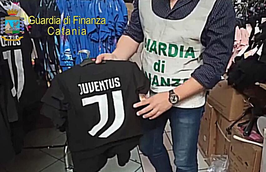 Catania, la GDF sequestra oltre 16 mila prodotti contraffatti, Juventus, Fortnite  e tante altre famosissime marche