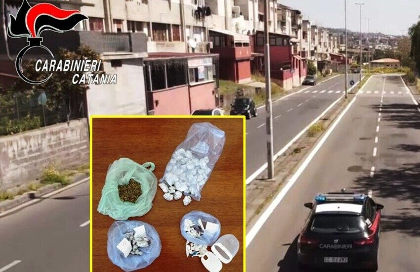 Catania, presi due spacciatori in via Capo Passero, uno era “a lavoro” invece che ai domiciliari