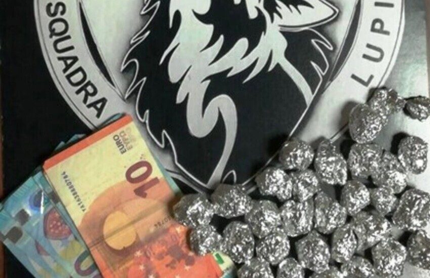 Catania, preferisce consegnare lo skunk ai Lupi, arrestato