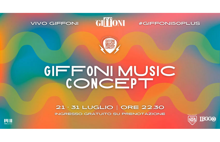 Torna il Giffoni Music Concept, tanti artisti dal 21 luglio per fare e ascoltare musica