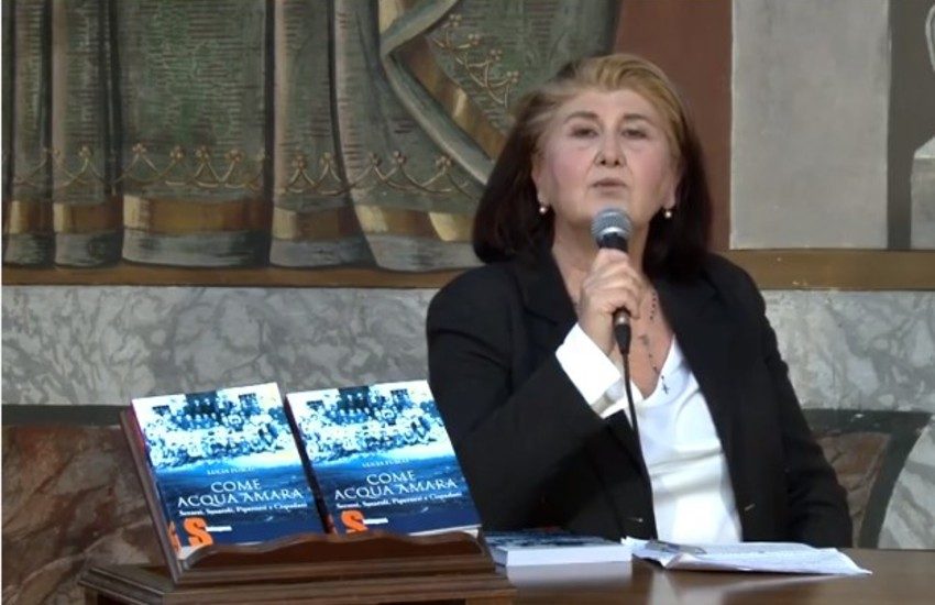 “Acqua Amara”, il libro della professoressa Lucia Fusco presentato al centro anziani di Sezze