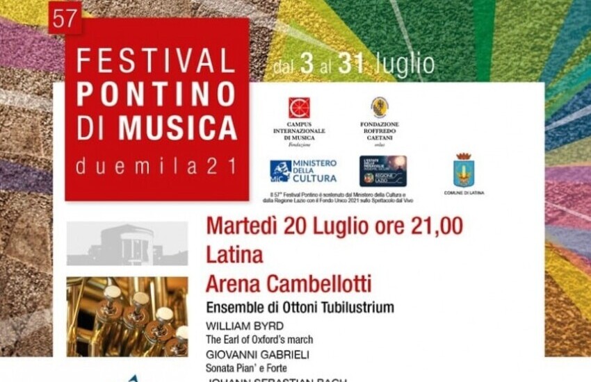 Domani il Festival Pontino 2021 fa tappa all’Arena Cambellotti