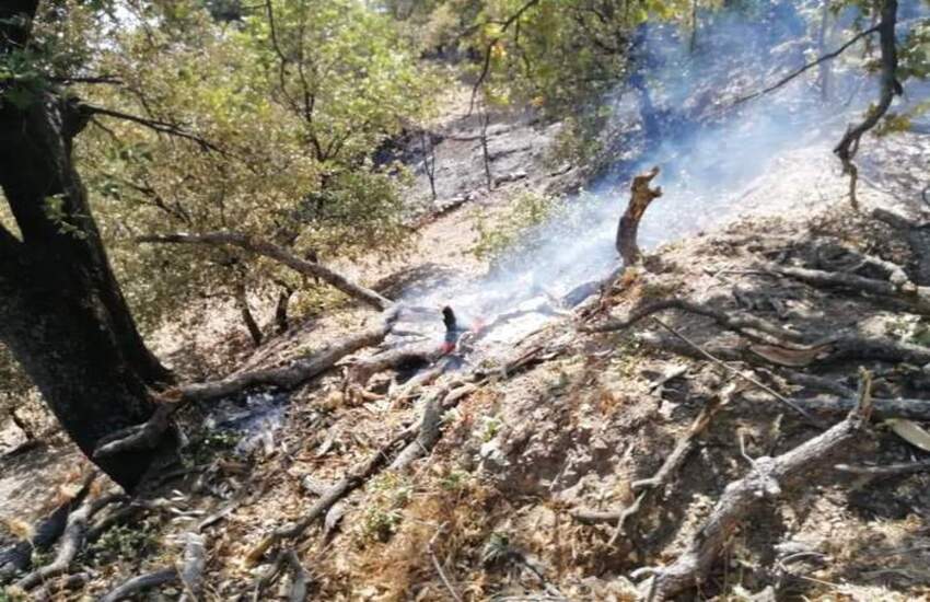 Castelmola: Protezione Civile di Giardini Naxos  trova degli inneschi