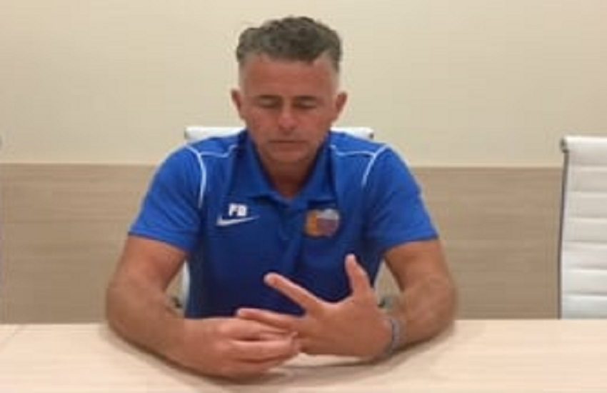 Pre partita Monopoli-Catania, Baldini sul reparto offensivo: “Mi piace che i giocatori di qualità siano in campo”
