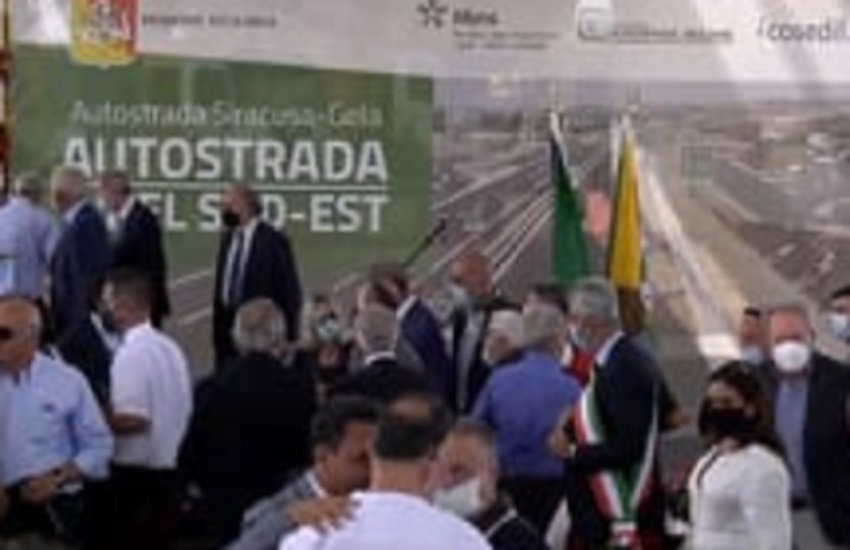 Dopo anni di attesa, il primo pezzo di autostrada nel Ragusano: inaugurata la tratta Rosolini-Ispica