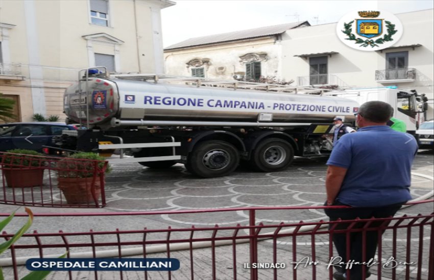 Assenza di acqua da 24 ore, interviene il sindaco di Casoria: “In arrivo autobotti sul territorio. Priorità ai soggetti fragili”