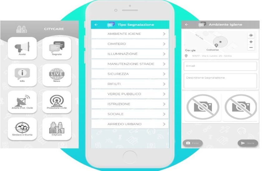 Santa Croce Camerina: arriva Citycare, innovativa app per i cittadini che vogliono contattare gli uffici comunali ed effettuare una segnalazione