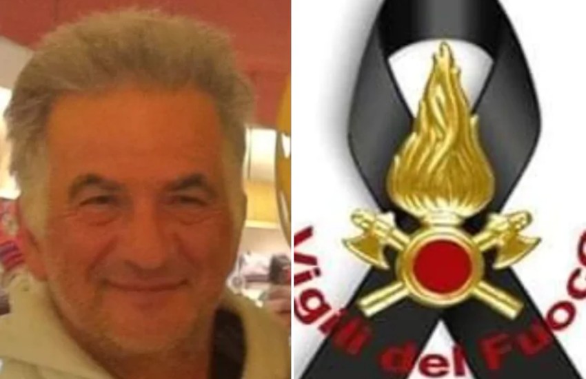 Vigili del Fuoco di Latina in lutto: è venuto a mancare Francesco Cavallo