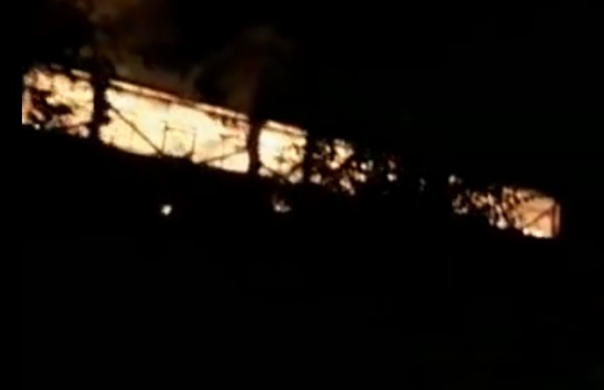 Pontinia, fiamme alla Sep: residenti invitati ad evacuare