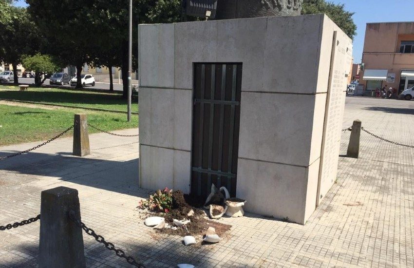Sabaudia, atti vandalici al Parco Medaglie d’Oro: presto i colpevoli saranno identificati