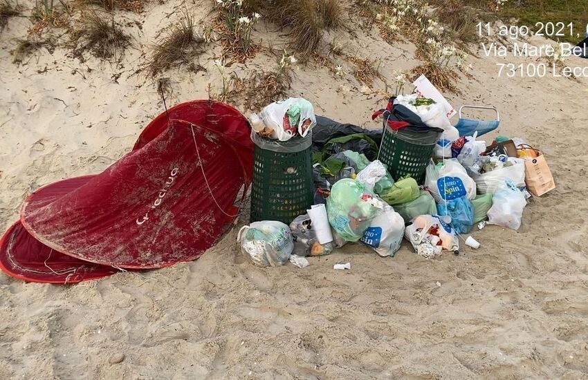 Emergenza rifiuti sulle spiagge dopo San Lorenzo. 20mila euro dalla Regione per la pulizia