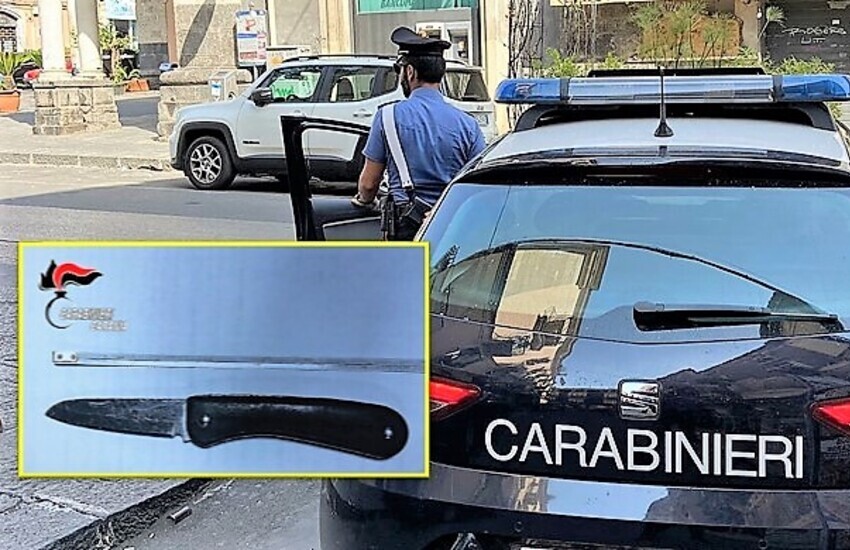 Catania, “dammi 500 euro o ti scanno!”, senegalese arrestato in via Garibaldi
