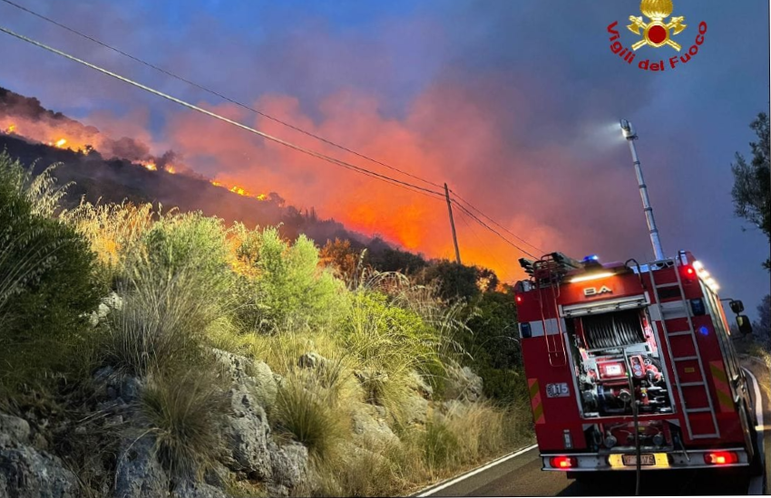 Incendi boschivi, Sezze il comune col maggior numero di interventi ad Agosto