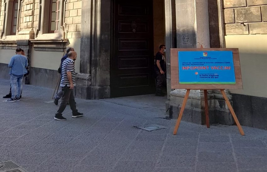 Catania, hub vaccinale Palazzo degli Elefanti aperto anche questa settimana