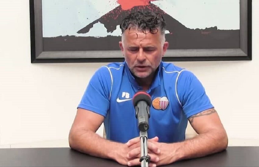Pre partita Catanzaro-Catania, Baldini su Russotto: “Mi aspetto che ritorni nella condizione migliore”