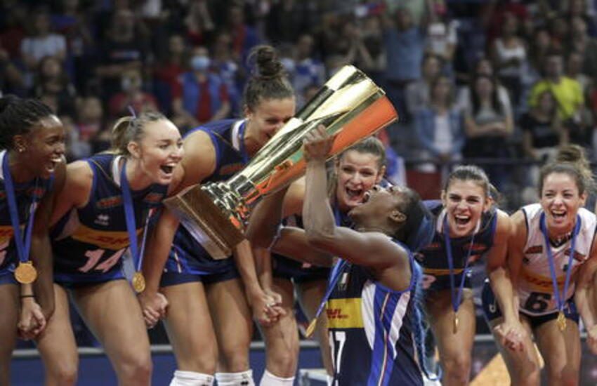 Volley: l’Italia femminile è campione d’Europa