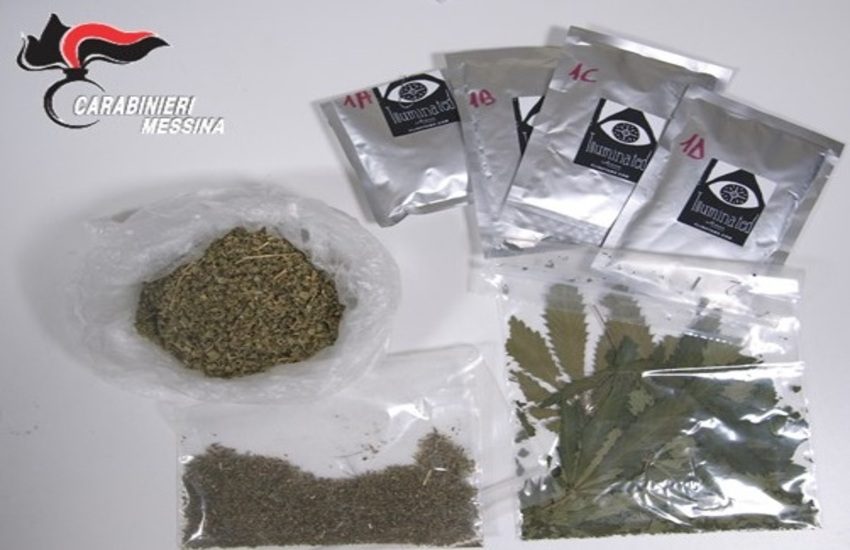 Barcellona Pozzo di Gotto: 	Carabinieri arrestano due cittadini milazzesi per detenzione di sostanza stupefacente