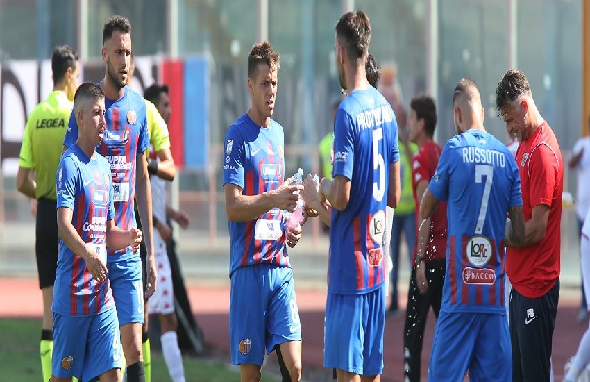 Catania-Vibonese si giocherà mercoledì 10 novembre alle 20,30