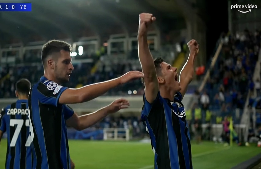 Atalanta-Young Boys 1-0: Decide una spaccata di Pessina (Video)