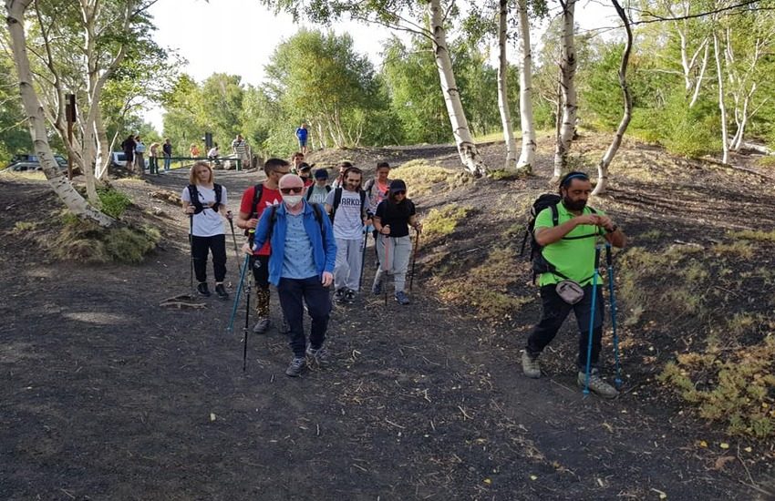 L’Unione Italiana Ciechi e Ipovedenti di Ragusa alla conquista dell’Etna, grazie  al progetto “Tutti insieme supra muncibeddu”