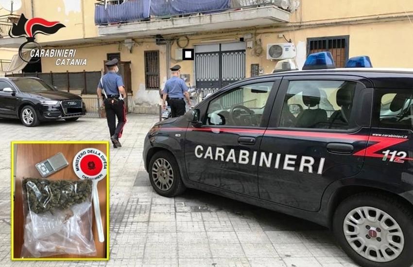 Catania: irruzione a Nesima, arrestato spacciatore pregiudicato