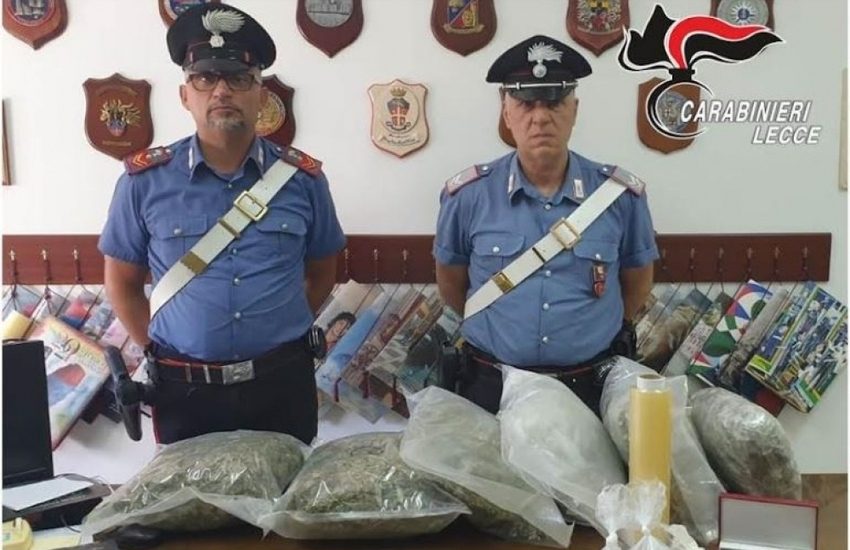 Oltre 4 chili e mezzo di droga nascosti in casa, arrestato per spaccio 41enne