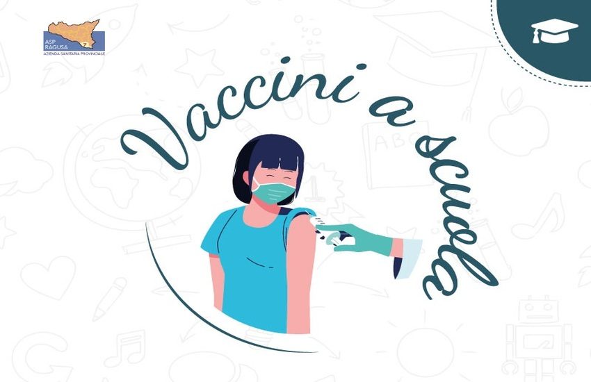Vaccini a scuola: da domani al via la campagna vaccinale  nelle scuole della provincia iblea