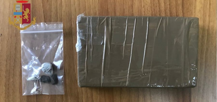 La droga sequestrata