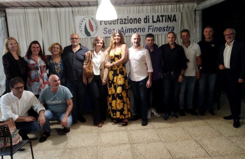 Latina, presentata la lista di Fiamma Tricolore per Antonio Bottoni sindaco