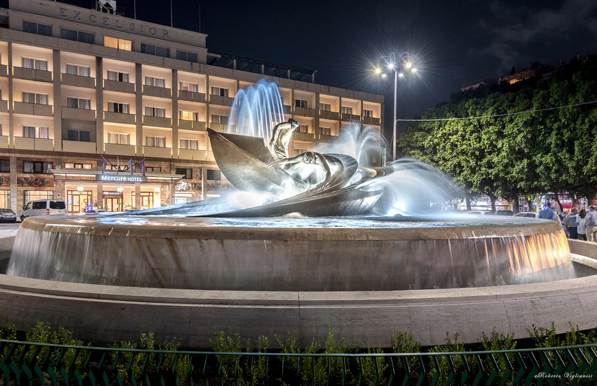 Piazza Verga, il sindaco Pogliese riconsegna ai catanesi la fontana de “I Malavoglia”