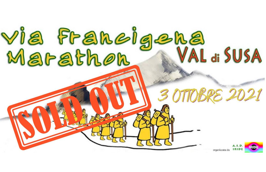 Domenica c’è la Francigena Val di Susa Marathon: oltre 3.300 iscritti