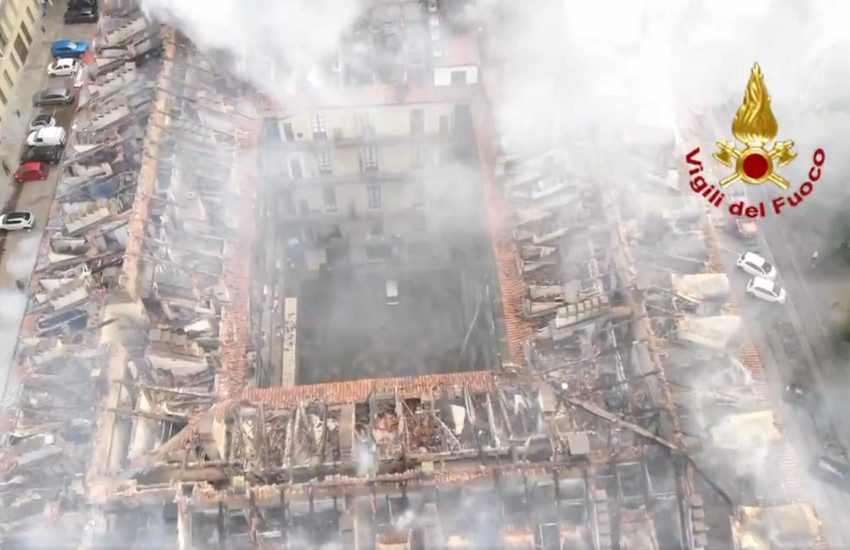 Torino, incendio in centro: indagato il fabbro