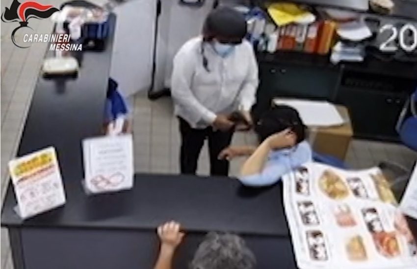 Rapinatori incastrati da videosorveglianza: due arresti a Messina
