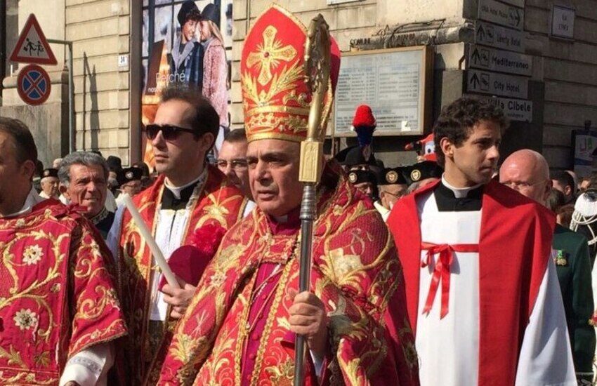 L’arcivescovo Gristina è guarito dal Covid, aveva fatto le due dosi di vaccino