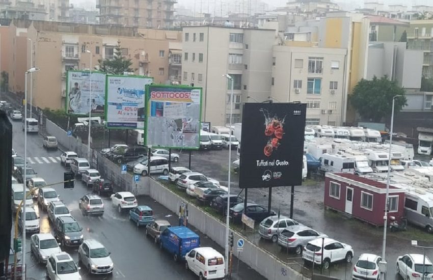 Catania, continua il maltempo: 214 interventi dalla mattina di domenica a oggi