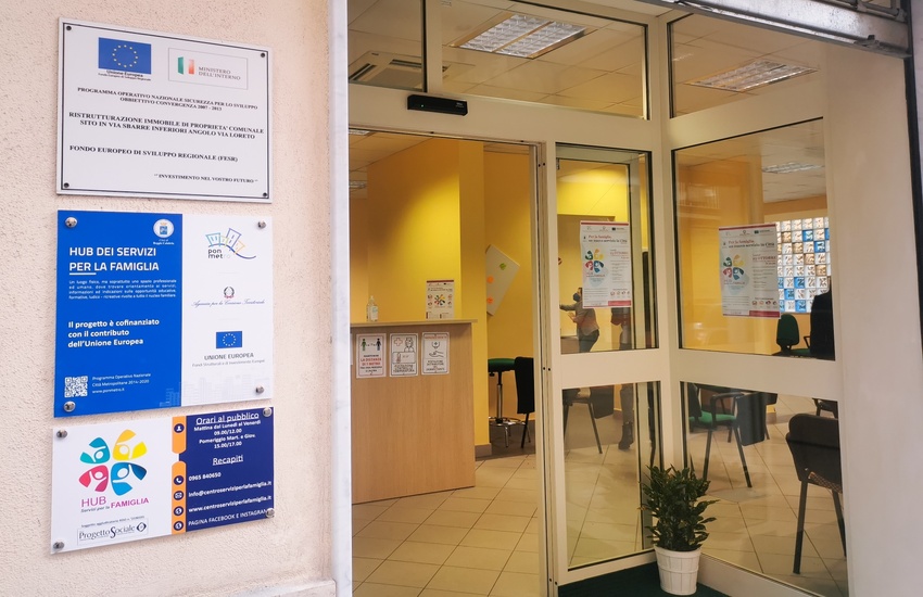 Reggio Calabria, il quartiere Sbarre ha un nuovo Hub per le famiglie