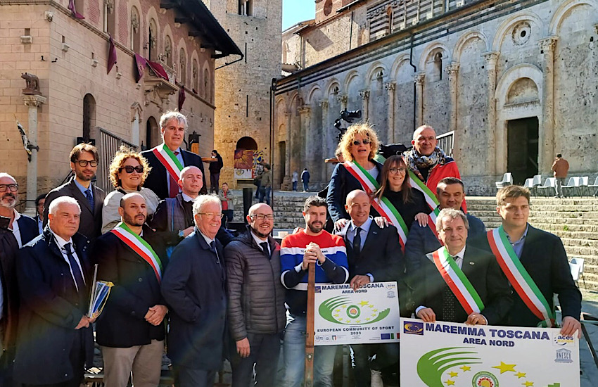 L’Ambito Maremma Toscana Area Nord è Comunità Europea dello Sport 2023