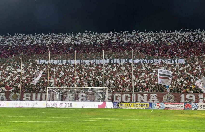 Reggina-Bari, prezzi speciali in gradinata per il super match di sabato sera