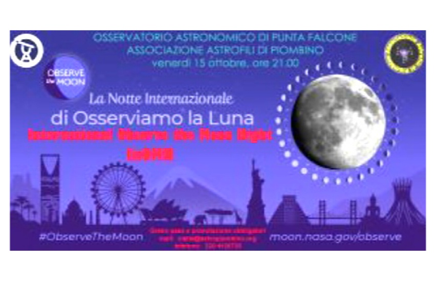 Osservatorio Astronomico di Punta Falcone: “La notte della Luna”
