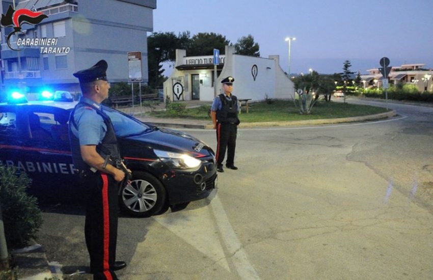 Mottola (TA): provoca incidente e fugge. Arrestato 31enne dai carabinieri