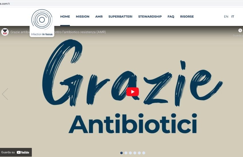 Antibiotico-resistenza, arriva il sito di informazione “Infection in Focus”