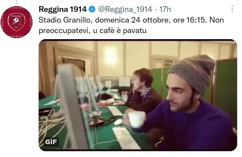 I Social Media della Reggina si scatenano ed il Parma accetta il caffè offerto (Foto)