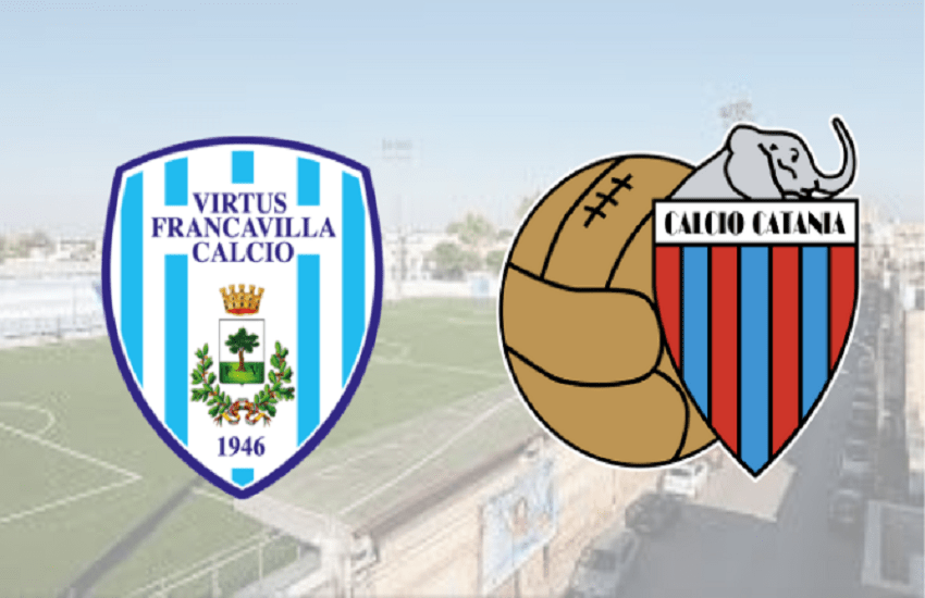 Tra Virtus Francavilla e Catania succede tutto nel primo tempo: Delvino chiama, Moro risponde