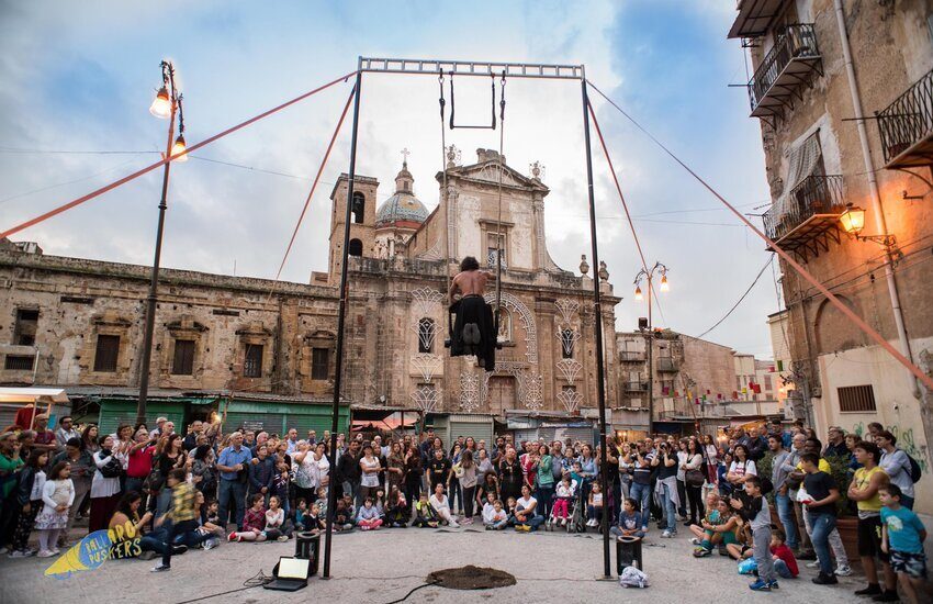 Ballarò, arriva il “Festival Buskers”, arti di strada, circensi e laboratori per i bambini dal 22 al 24 ottobre – Foto gallery