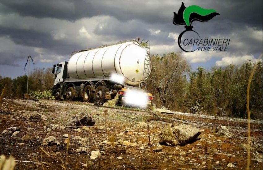 Sversamento di reflui nelle campagne, sequestrato un autocarro